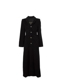 schwarzer Mantel von Jean Paul Gaultier Vintage