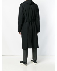 schwarzer Mantel von Yohji Yamamoto