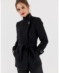 schwarzer Mantel von Karen Millen