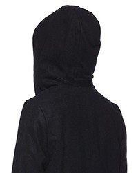 schwarzer Mantel von khujo