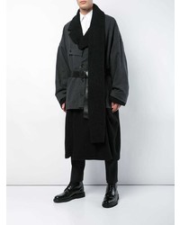 schwarzer Mantel von Yohji Yamamoto