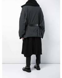 schwarzer Mantel von Yohji Yamamoto