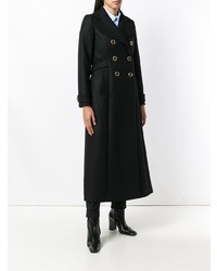 schwarzer Mantel von Miu Miu
