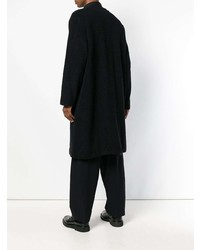 schwarzer Mantel von Yohji Yamamoto