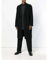 schwarzer Mantel von Yohji Yamamoto