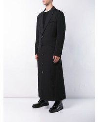 schwarzer Mantel von Yohji Yamamoto