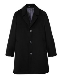 schwarzer Mantel von Mango