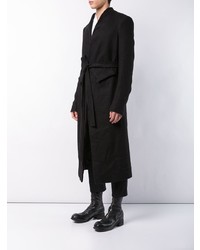 schwarzer Mantel von Cedric Jacquemyn
