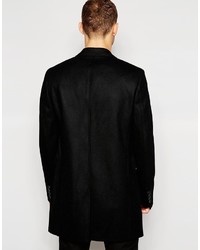 schwarzer Mantel von Ben Sherman