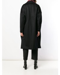 schwarzer Mantel von Comme Des Garçons Noir Kei Ninomiya