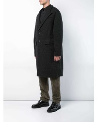 schwarzer Mantel von Ziggy Chen