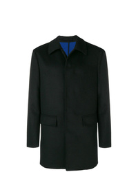 schwarzer Mantel von Paolo Pecora
