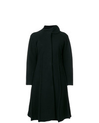 schwarzer Mantel von Pierre Cardin Vintage