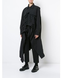 schwarzer Mantel von Yohji Yamamoto