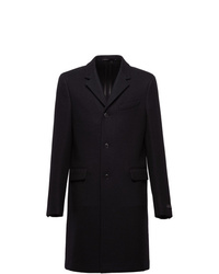 schwarzer Mantel von Prada