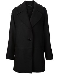 schwarzer Mantel von Proenza Schouler