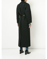 schwarzer Mantel von Chanel Vintage