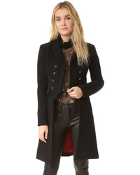 schwarzer Mantel von Rachel Zoe