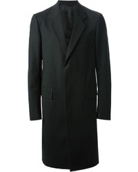 schwarzer Mantel von Raf Simons