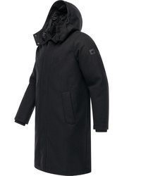 schwarzer Mantel von Ragwear