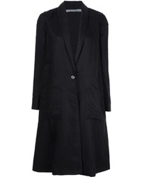 schwarzer Mantel von Raquel Allegra