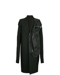 schwarzer Mantel von Rick Owens