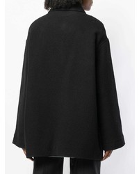 schwarzer Mantel von Acne Studios