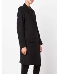 schwarzer Mantel von Ann Demeulemeester