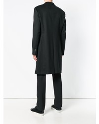 schwarzer Mantel von Giorgio Armani