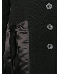 schwarzer Mantel von Moschino