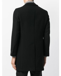 schwarzer Mantel von Versace