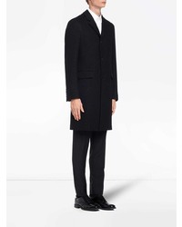 schwarzer Mantel von Prada