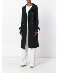 schwarzer Mantel von Jil Sander Navy