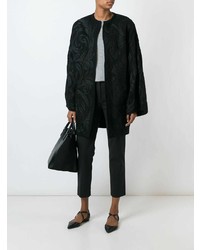 schwarzer Mantel von Gianfranco Ferre Vintage