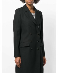 schwarzer Mantel von Vanessa Seward