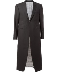 schwarzer Mantel von Thom Browne