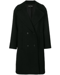 schwarzer Mantel von Tom Ford
