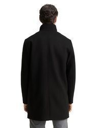 schwarzer Mantel von Tom Tailor