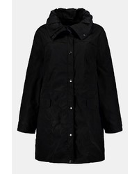schwarzer Mantel von Ulla Popken