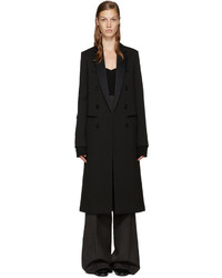 schwarzer Mantel von Victoria Beckham