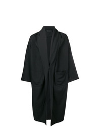 schwarzer Mantel von Yohji Yamamoto