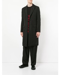 schwarzer Mantel von Yohji Yamamoto