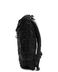 schwarzer Nylon Rucksack von 032c