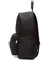 schwarzer Nylon Rucksack von Versace