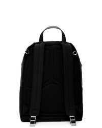 schwarzer Nylon Rucksack von Prada