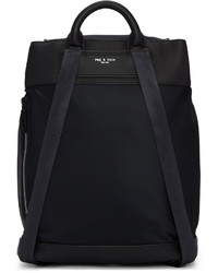 schwarzer Nylon Rucksack von Rag & Bone