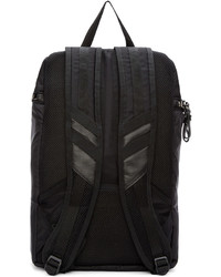 schwarzer Nylon Rucksack von Moncler