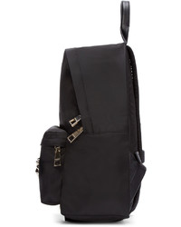 schwarzer Nylon Rucksack von Versace