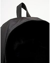 schwarzer Nylon Rucksack von Asos