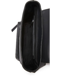 schwarzer Nylon Rucksack von DKNY